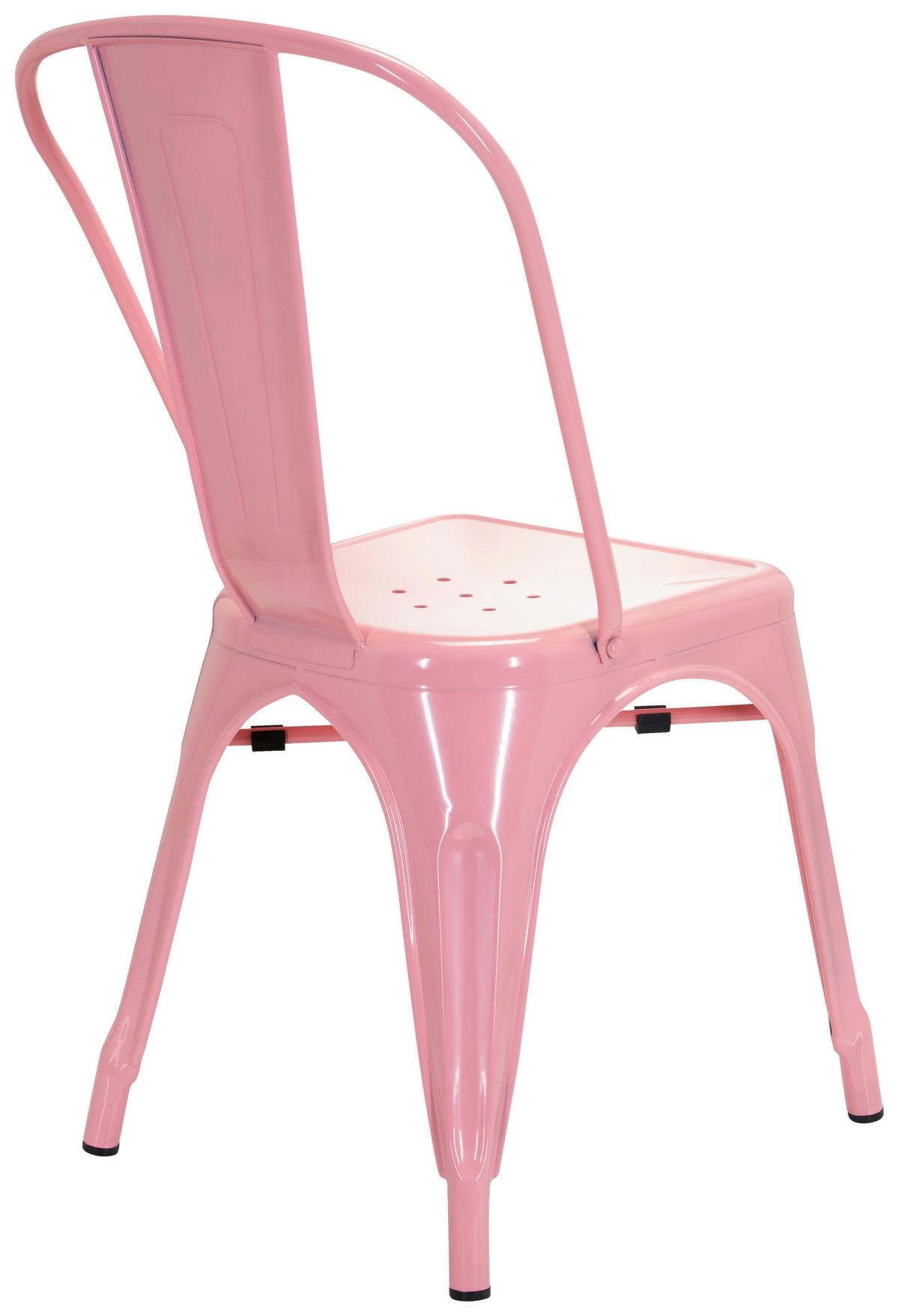 Stol Vantaggio Comfort, Roza - roza, Basics, kovina (44/84/54cm) - MID.YOU