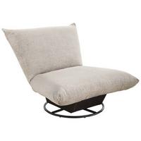 Relaxsessel Cremona Weiß - Schwarz/Weiß, Design, Textil/Metall (100/78/96cm) - Livetastic