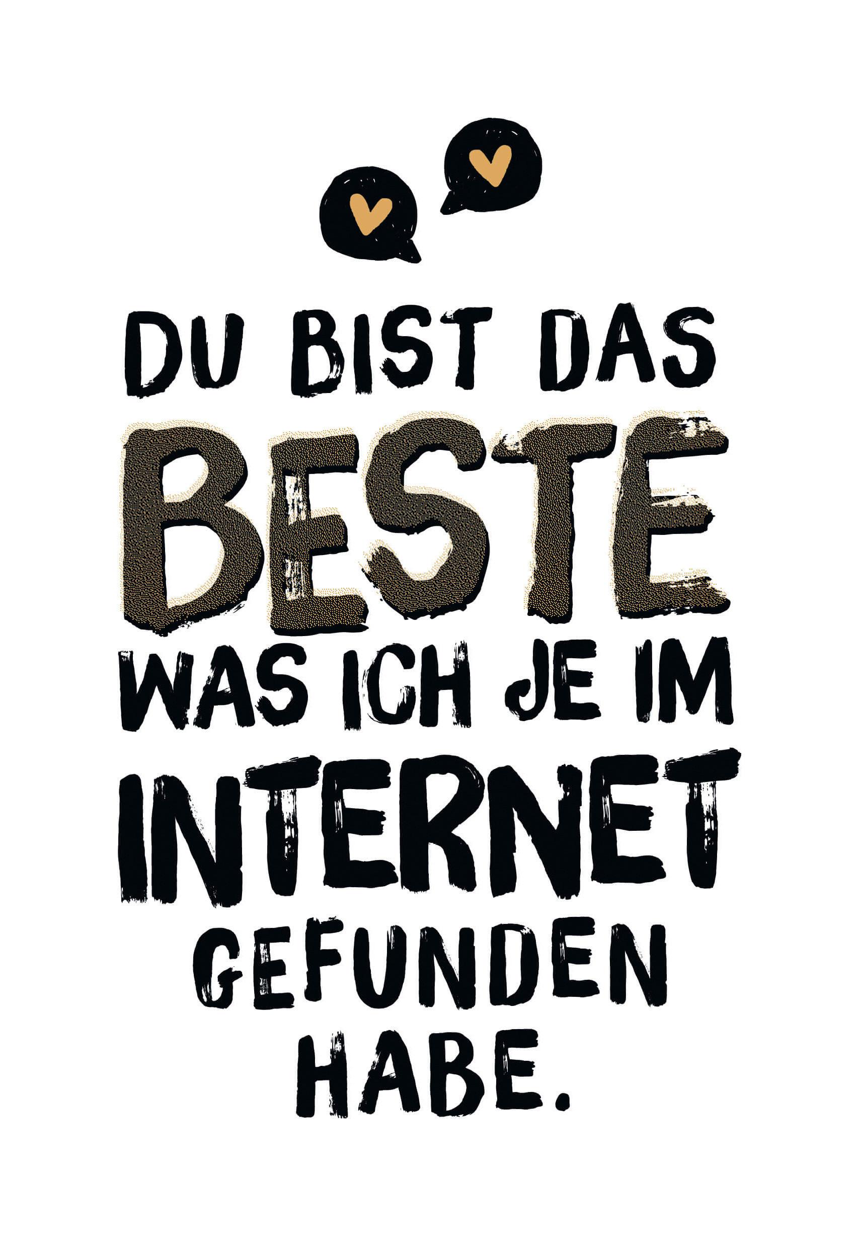 Postkarte Edelschwarz Schwarz/Weiß - Basics, Papier (17,5/12cm)