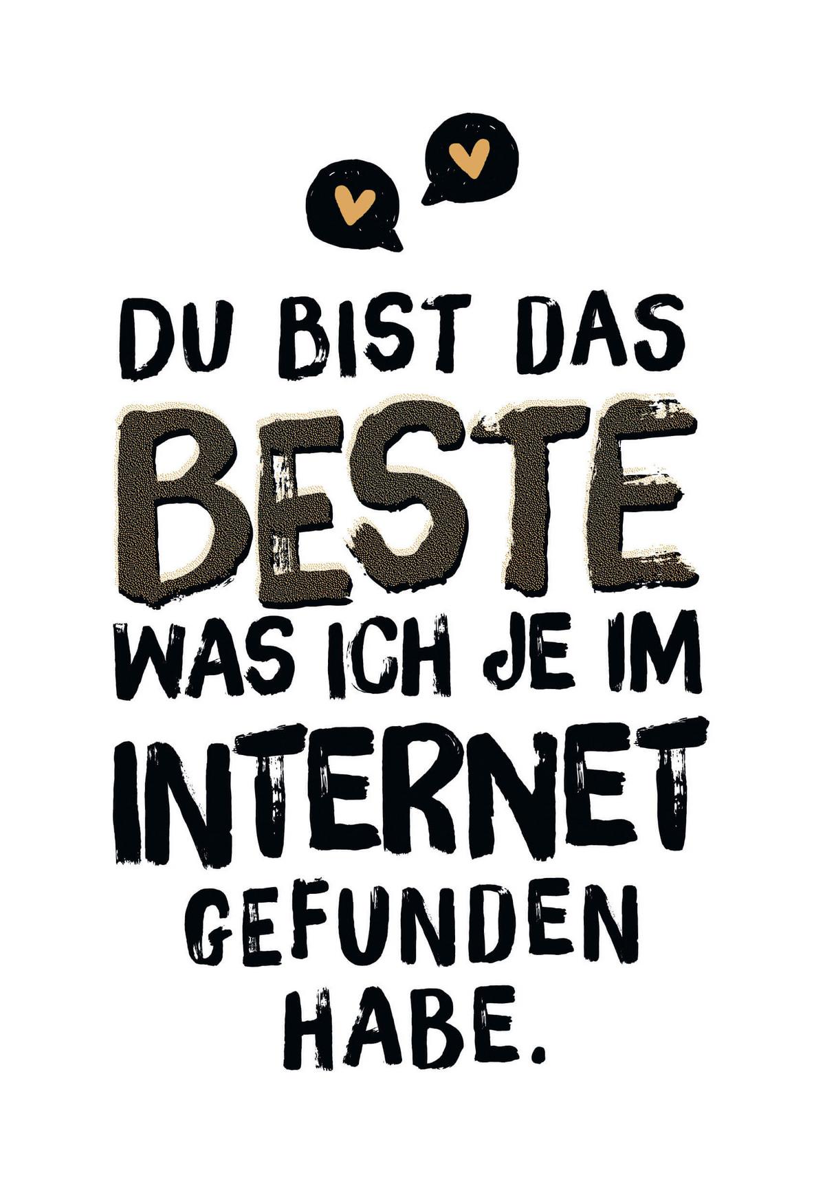 Postkarte Edelschwarz Schwarz/Weiß - Basics, Papier (17,5/12cm)