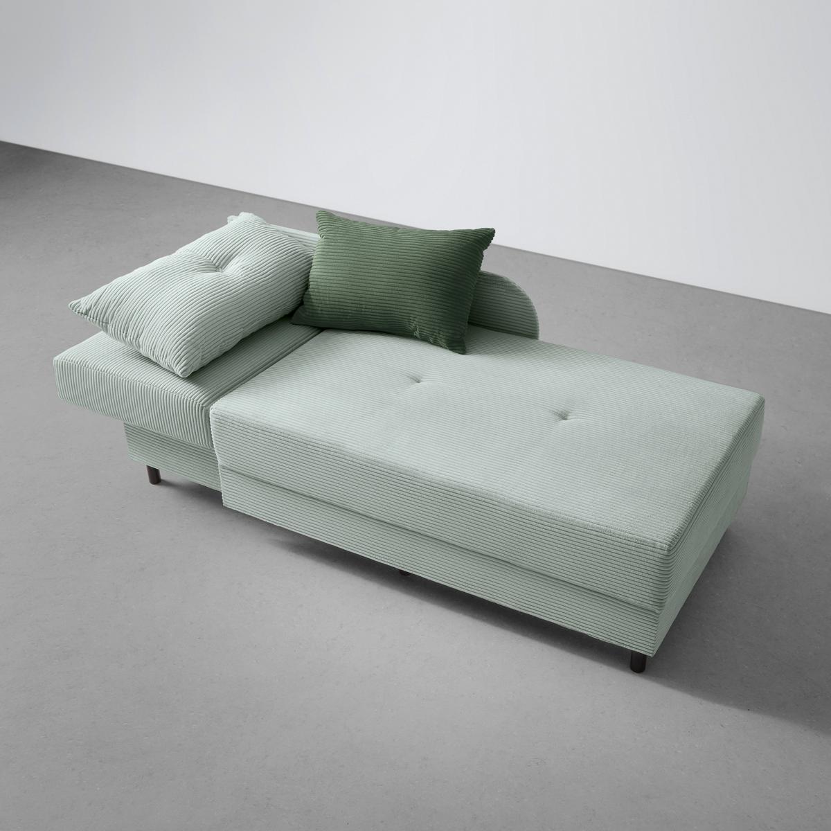 Liege Nova Grau - Schwarz/Grau, MODERN, Holz/Textil (85/62/145cm) - Mömax