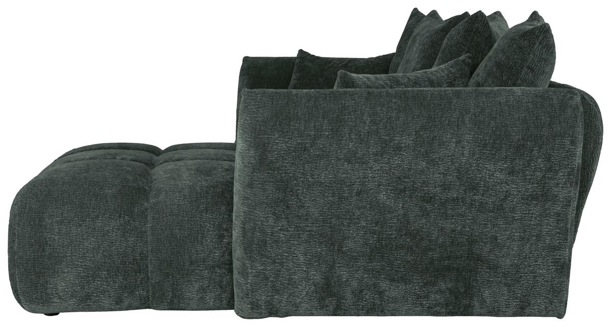 Canapea modulara CAMMELLIO - verde închis, Modern, textil (296/189cm) - Mömax
