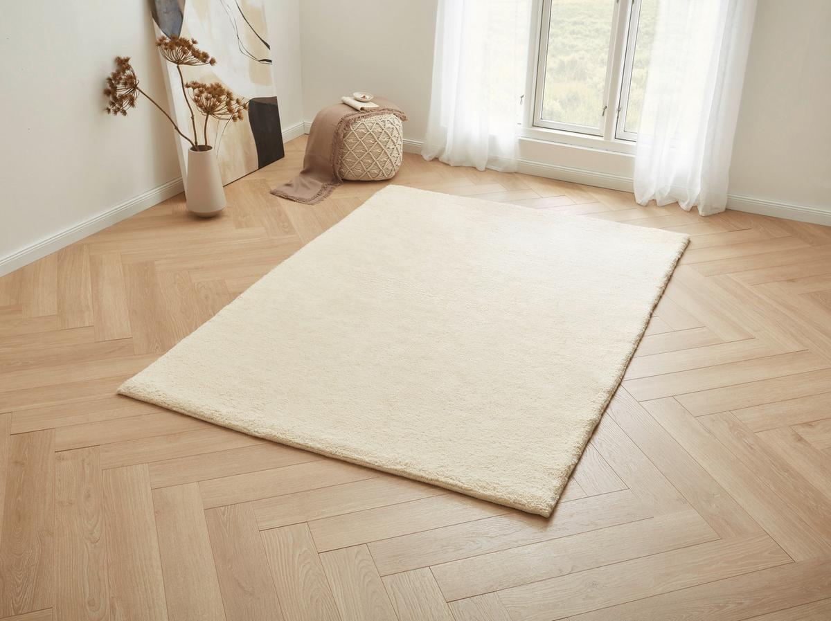 DYWAN BERBERYJSKI SIDI 15/15S UNI - kolor naturalny, Basics, tkanina (165/235cm) - Linea Natura