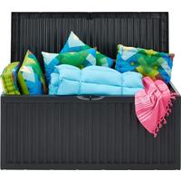 Párnatartó Láda Wave - antracit, műanyag (120/52/54cm) - Mömax