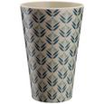 Becher Agnes Verschiedene Motive - Blau/Multicolor, MODERN, Holz/Holzwerkstoff (9/13cm) - Mömax modern living