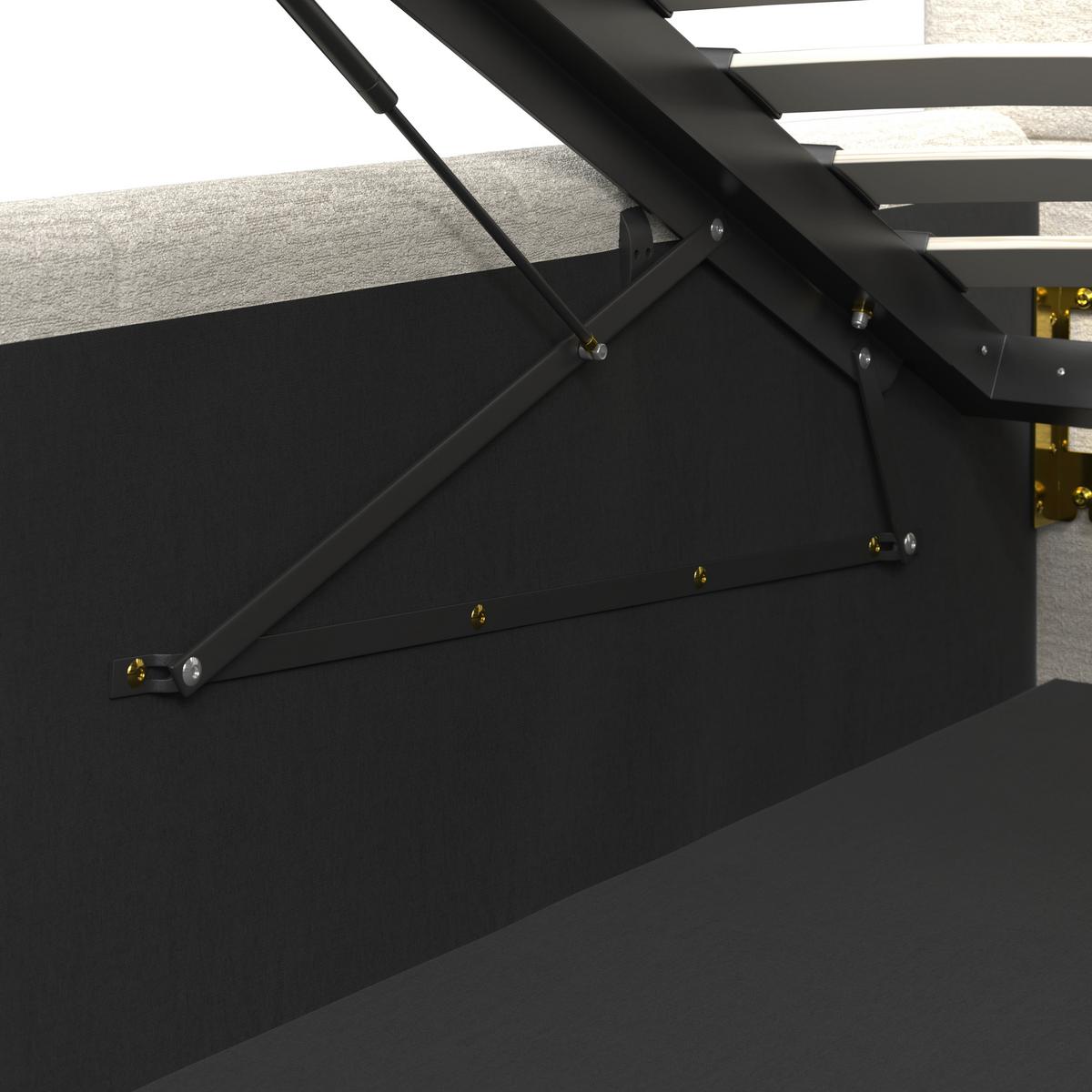 PAT TAPIțAT KAIA - bej/culoare natur, Modern, lemn/metal (180/200cm) - Bessagi Home