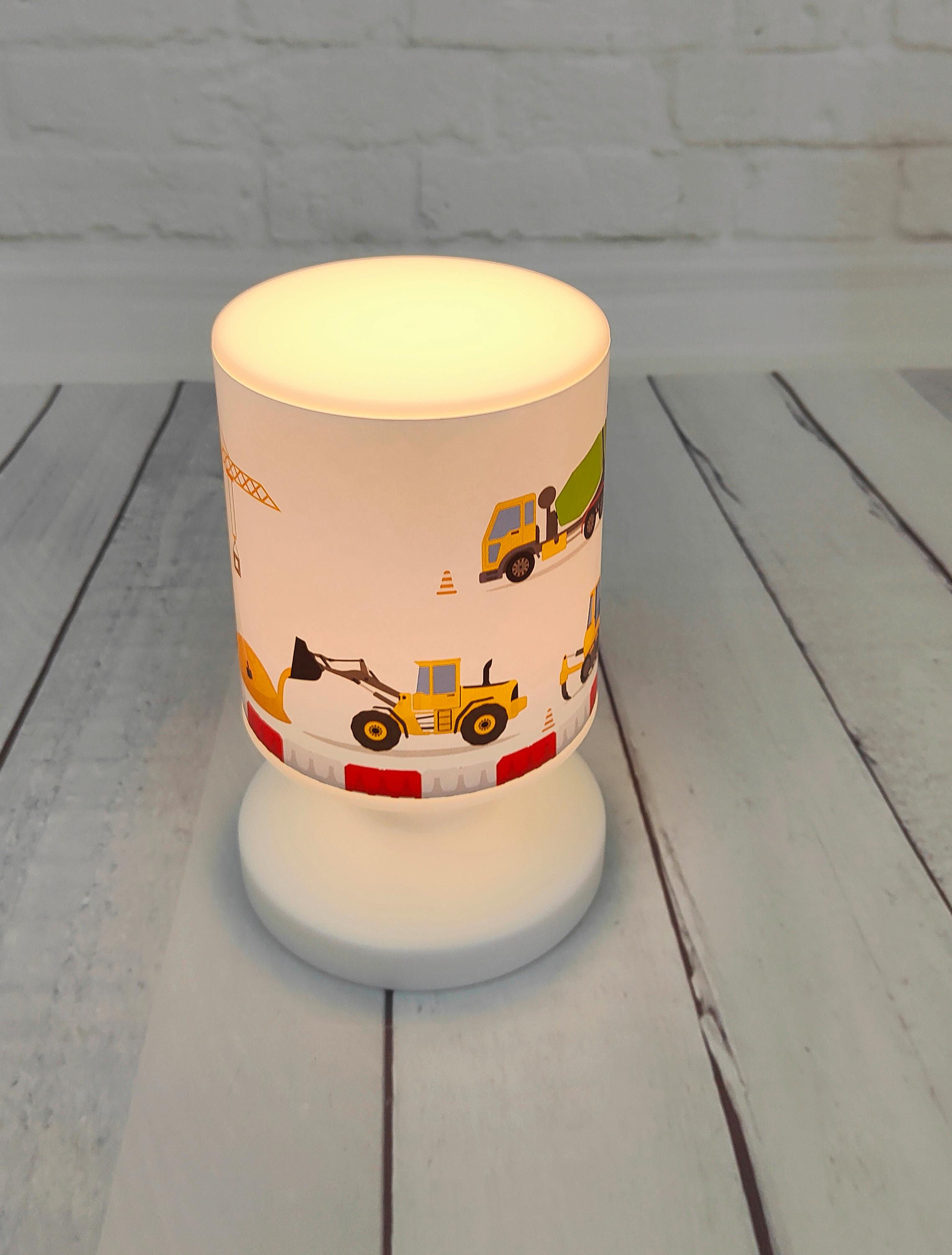 LAMPA STOŁOWA DZIECIĘCA 2014 - BUDOWA - różnokolorowy, Basics, tworzywo sztuczne (13/13/20cm)