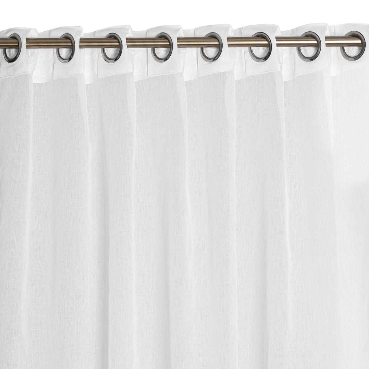 ZASŁONA GOTOWA 0161010 3 IN 1 LIM-HOME BLANC - biały, Basics, tkanina (280/240cm)