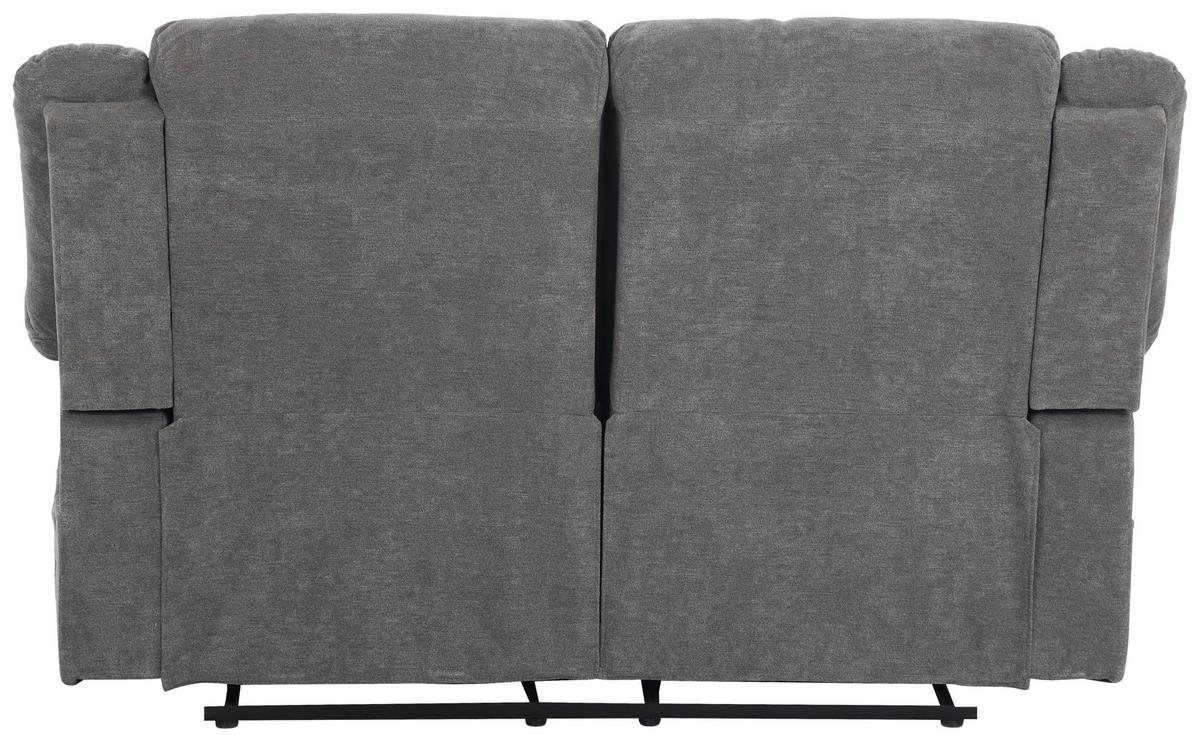 Dvosed Chester, Siva - siva/črna, Basics, umetna masa/tekstil (153/101/90cm) - P & B