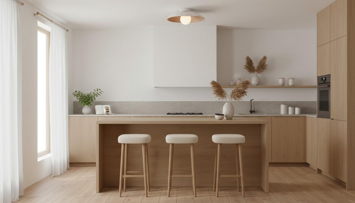 LAMPA SUFITOWA KALUA - brązowy, Design, tworzywo sztuczne/metal (35/11cm) - Collet's Monde