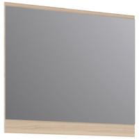 Wandspiegel Siena Eichefarben ca. 80x70cm - Eichefarben, MODERN, Glas/Holzwerkstoff (80/70/2cm) - Mömax