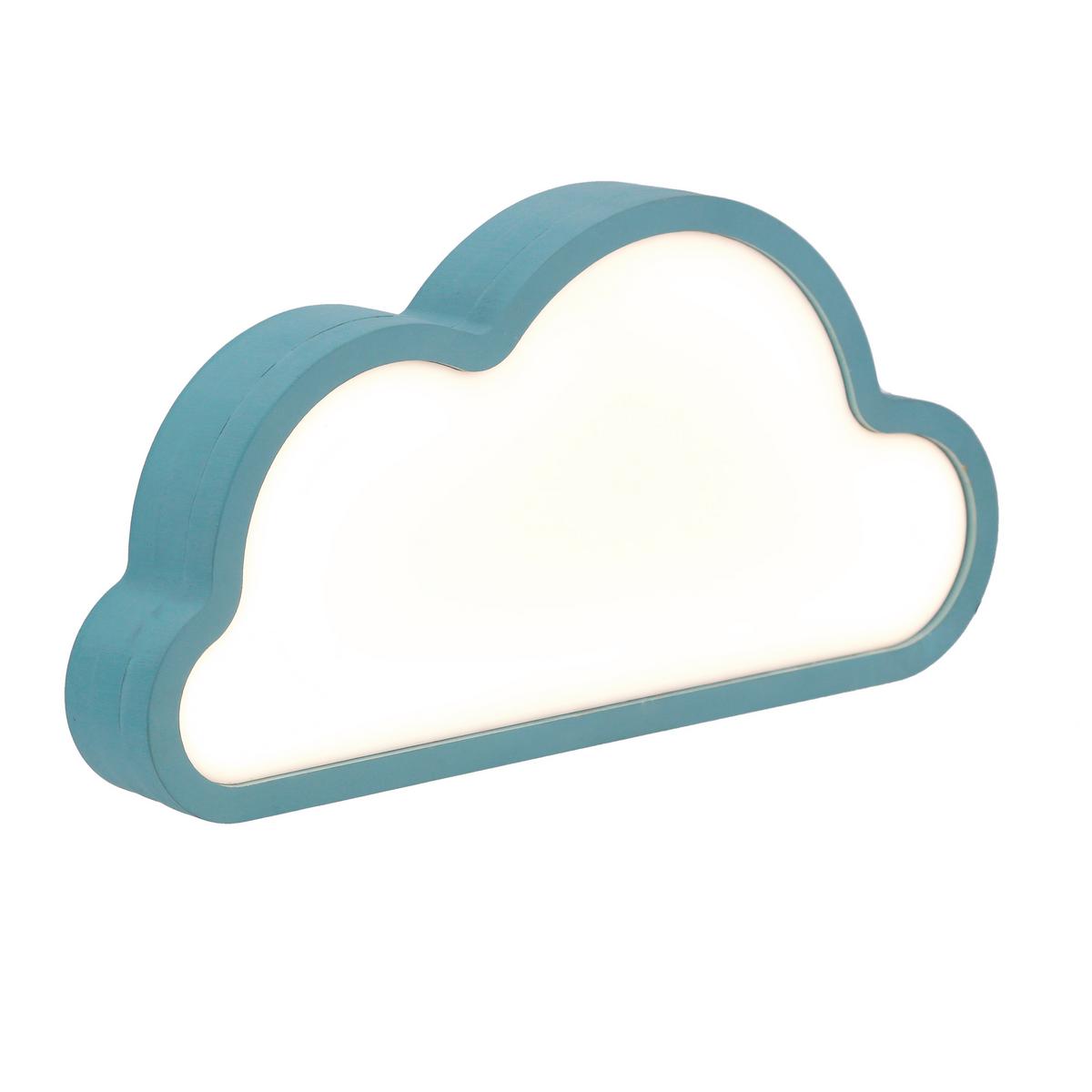 Dječja Stolna Svjetiljka Cloud - plava, Basics, drvni materijal/plastika (31/3.5/15cm)