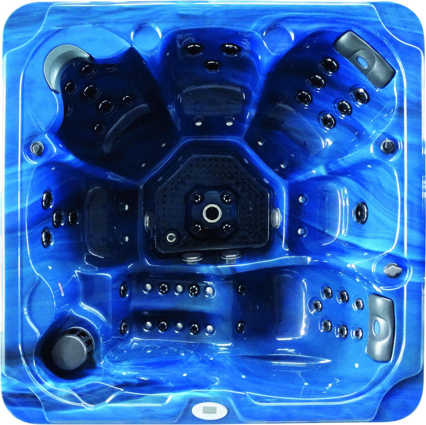 Jacuzzi Oasis Maxi - kék, műanyag/fém (210/92/210cm) - Sanotechnik