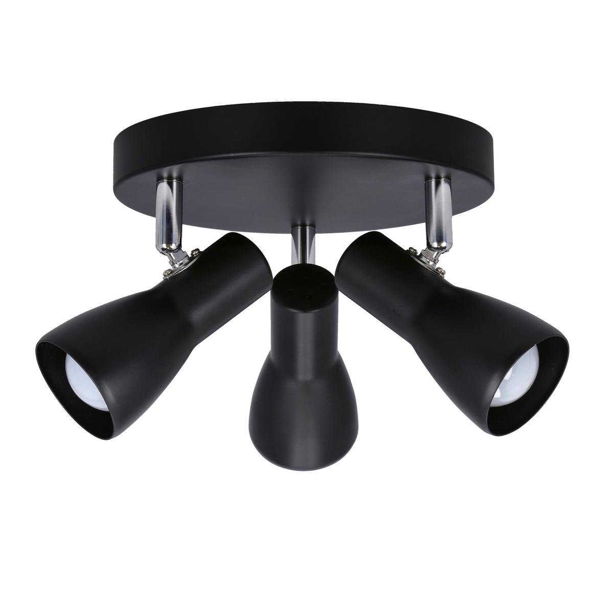 Reflektor Picardo - crna, Trend, metal (29/29/8cm)
