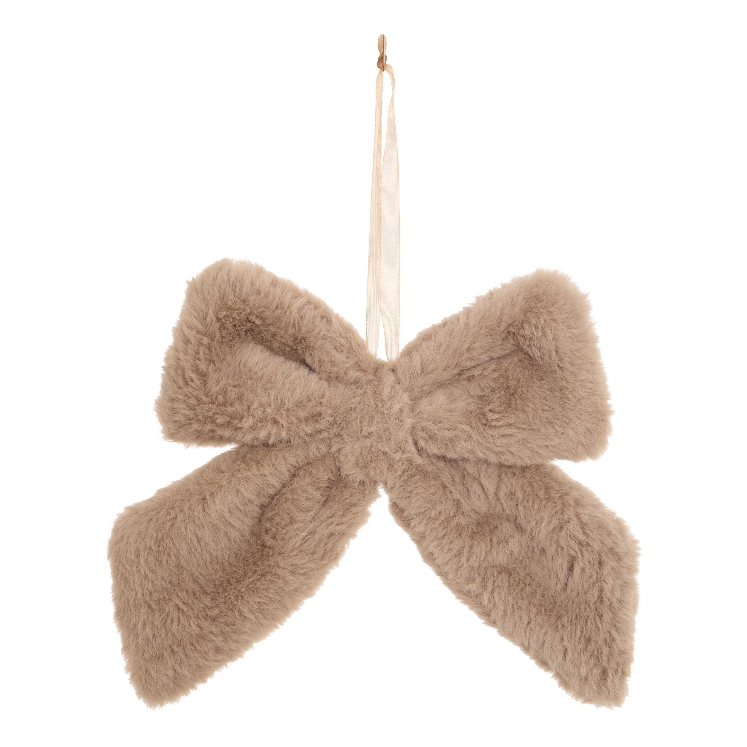 Ukras Za Bor Bow Fur - Moderno, tekstil (15/23cm)