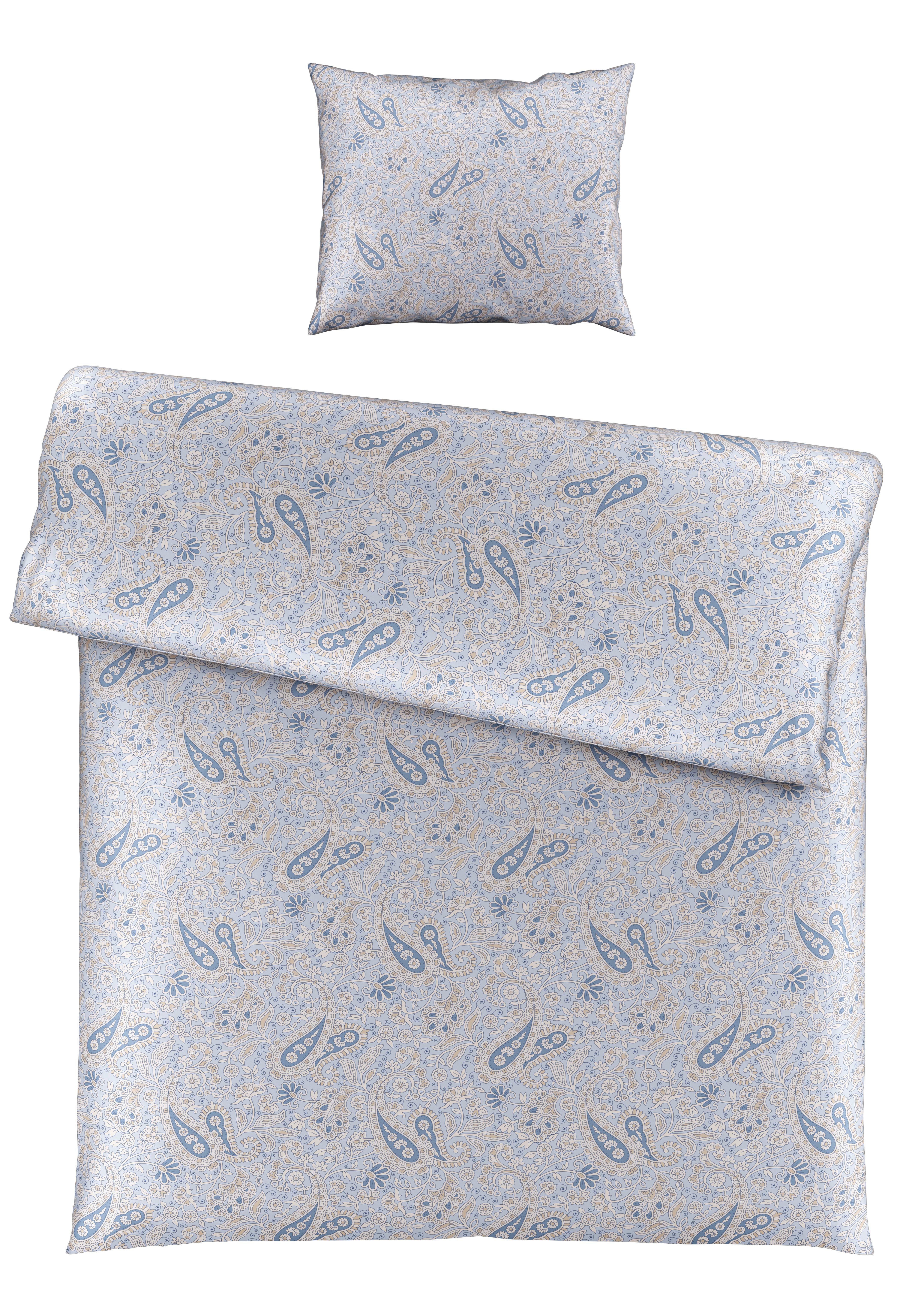 linge de lit Paisley ca. 160x210cm - Beige, Romantik / Landhaus, Textil (160/210cm) - Premium Living