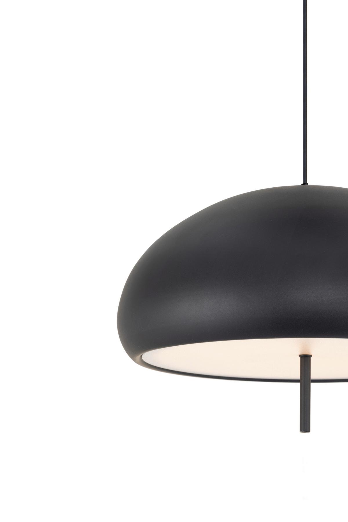 LAMPA WISZĄCA DAVINA - czarny, Design, tworzywo sztuczne/metal (40/120cm) - Collet's Monde