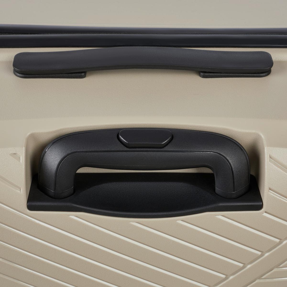 Reisekofferset Capri Grau - Grau, KONVENTIONELL, Kunststoff/Textil - Mömax