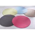 Teppich Ring, ca. 57cm - Pink/Dunkelgrau, LIFESTYLE, Textil (57cm) - MÖMAX modern living