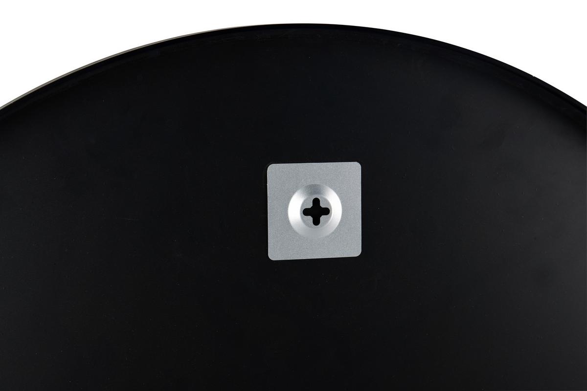 Spiegel Britt Schwarz - Schwarz, Modern, Glas/Metall (70cm) - Mömax
