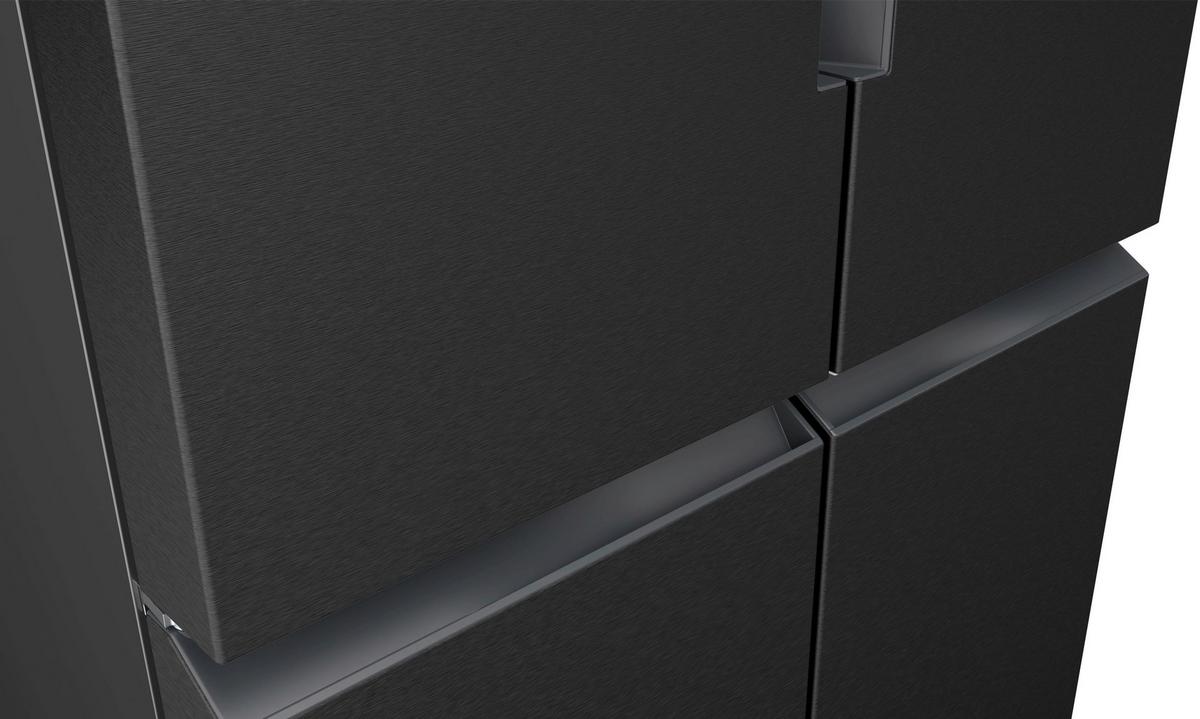 French-Door KF96NAXEA Schwarz - Schwarz, MODERN, Metall (90,5/183/73,1cm) - Siemens