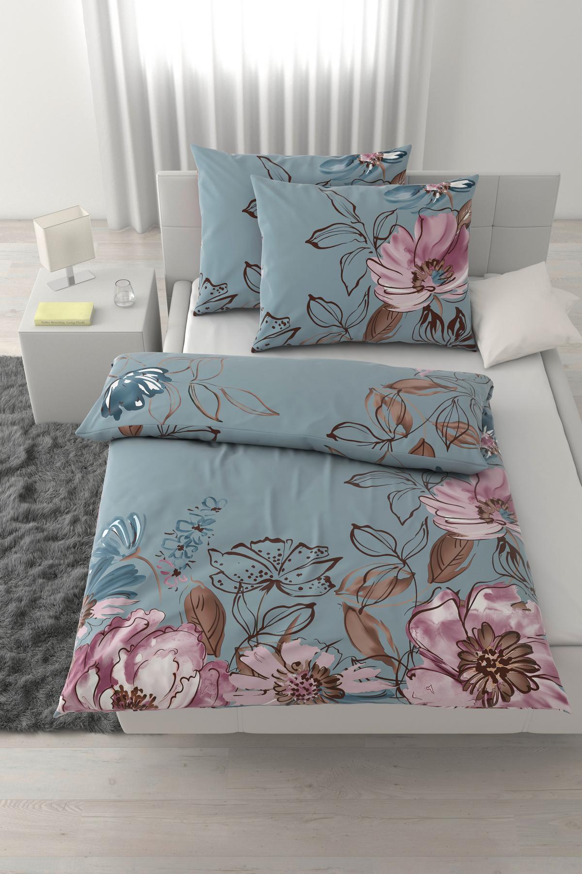 Posteljnina Toulon Xxl - modra, Moderno, tekstil (200/200cm) - Mömax
