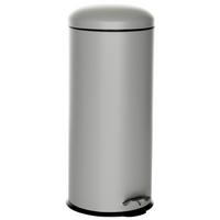Koš Za Smeti Clean Viii, 30 L, Siva - siva/črna, Basics, kovina/umetna masa (30/69/30cm) - MID.YOU