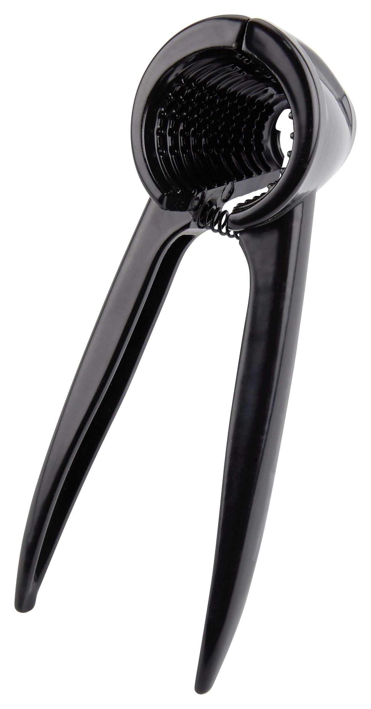 Nussknacker Oleg in Schwarz - Schwarz, Metall (18cm) - Fackelmann