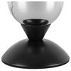 BORDSLAMPA BLACKO - kromfärg/svart, Modern, metall/glas (12,5/18cm) - Modern Living