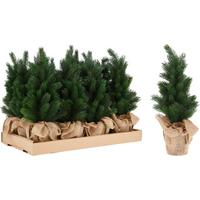 Dekor Műfenyő Tree - műanyag/természetes anyagok (20/45cm)