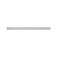 LED-Strip 70675 in Silberfarben max. 12 Watt - Silberfarben, Basics, Kunststoff (100,0cm) - Paulmann