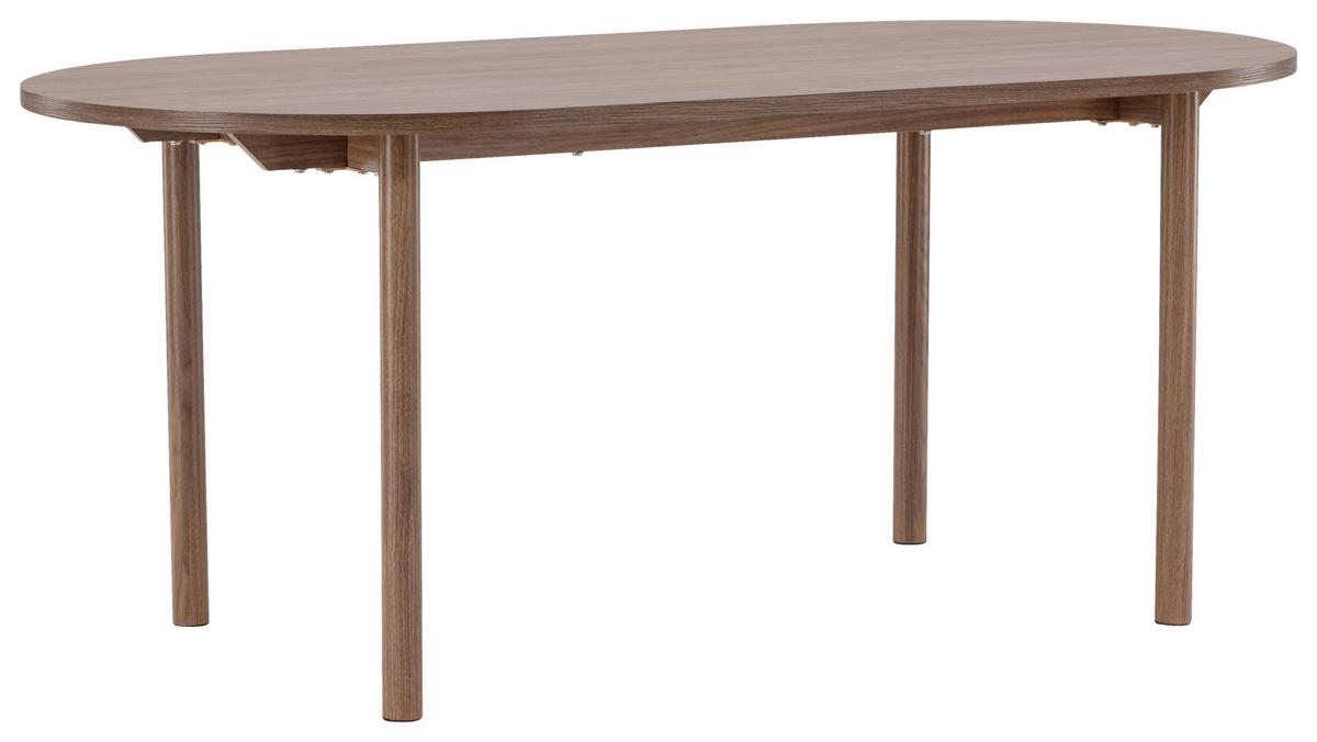 Esstisch Andy ca. 180x90x75 cm Braun - Braun, Design, Holzwerkstoff/Metall (180/90/75cm) - Livetastic