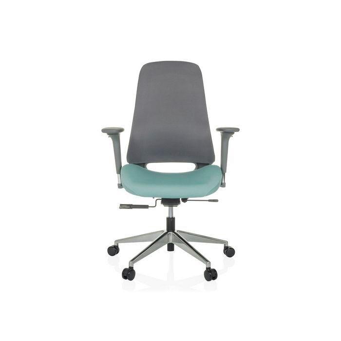 Pisarniški Stol Henfield G, Svetlo Modra - srebrne barve/svetlo modra, Moderno, kovina/umetna masa (64/110 - 119/56cm) - MID.YOU