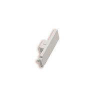 Végzáró 2db 5cm - fehér, műanyag (5cm)