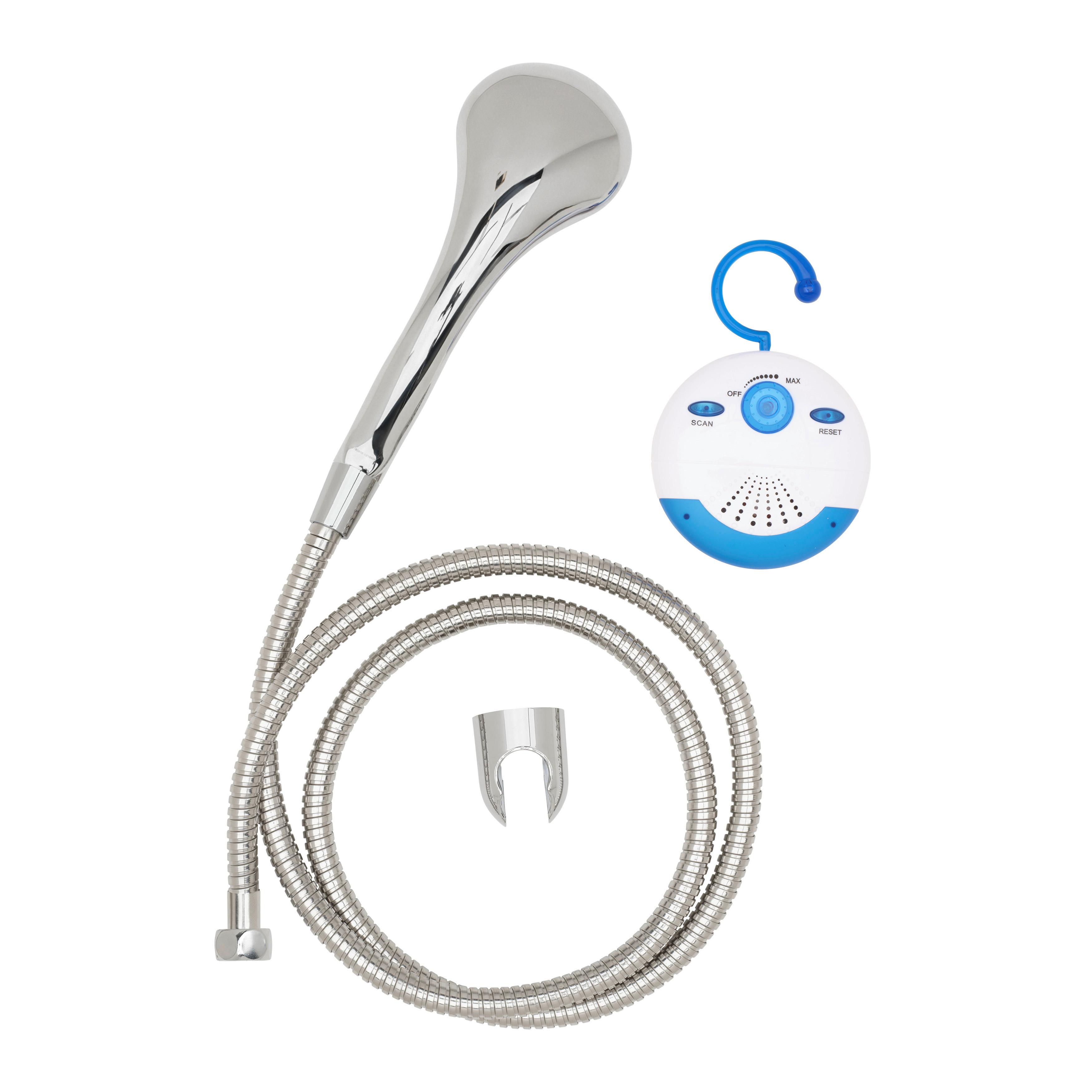 Brauseset Shower&Swing in Chromfarben - Chromfarben, MODERN, Kunststoff (0,44kg) - Mömax