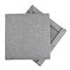 VIKBAR FÖRVARINGSKORG BOBBY -EXT- -AKT- -TOP- - grå, Modern, textil/kartong (33/33/33cm) - Mömax