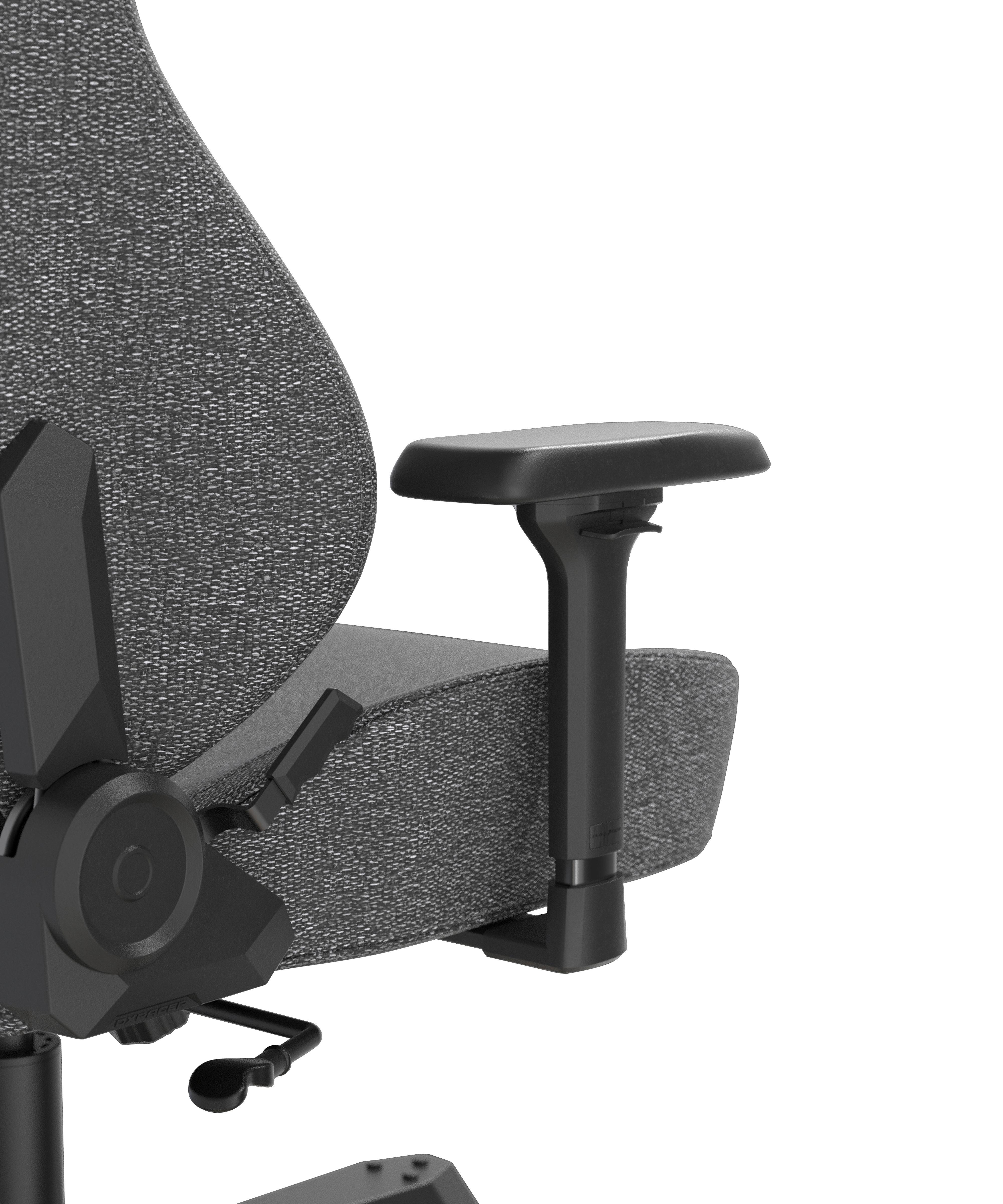 GAMINGSTOL TANK XL - svart/antracit, Modern, metall/textil (80/140/80cm) - Dxracer