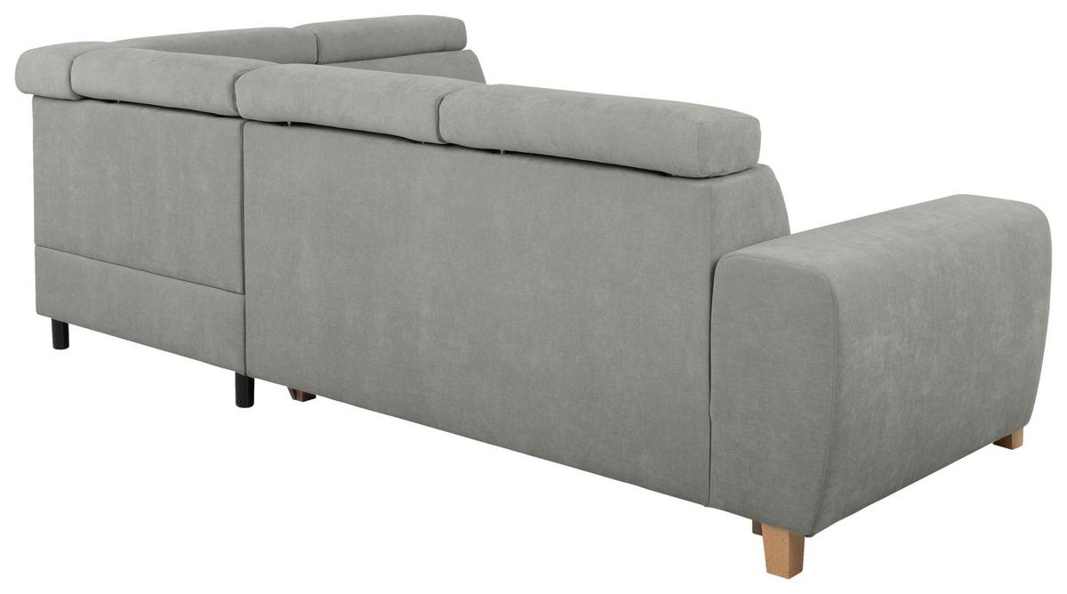 Coltar LUGO - gri, Modern, plastic/lemn (266/98/205cm) - Mömax