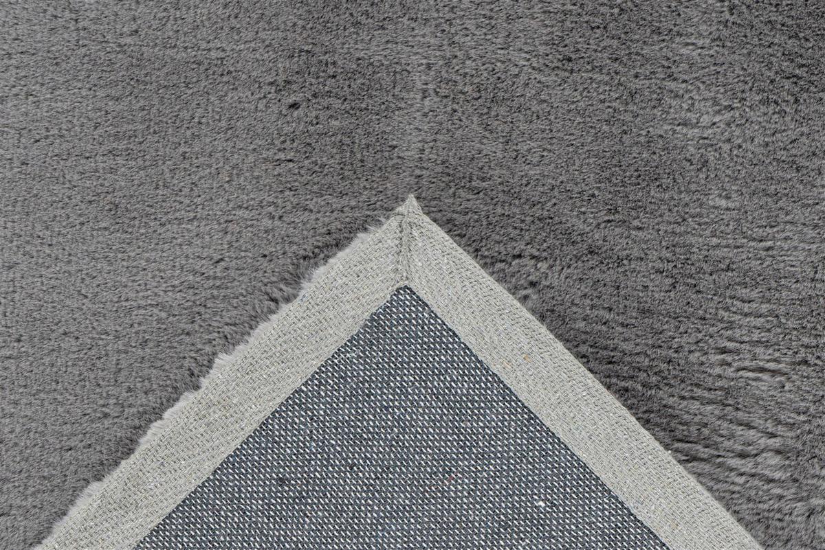 Hochflorteppich Emotion 525 Grau 160x230 - Grau, Basics, Textil (160/230cm) - Kayoom