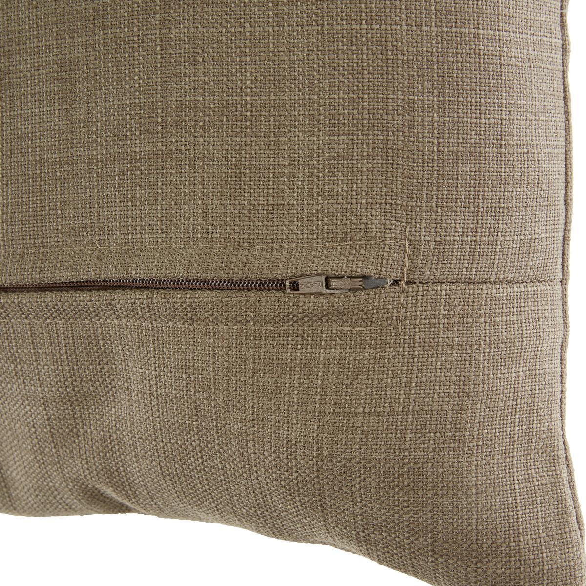 PÁRNAHUZAT LEINENOPTIK - bézs, Konventionell, textil (40/40cm) - Premium Living