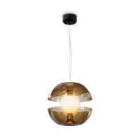 PENDELLEUCHTE REBEL - Goldfarben, Trend, Glas/Metall (30,2/29,2cm) - MAYTONI