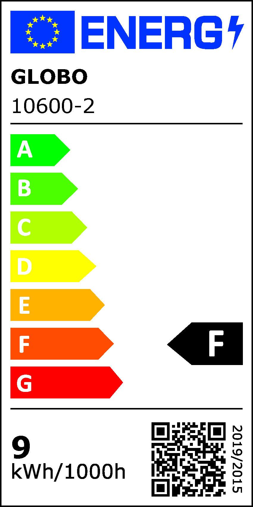 LED-Leuchtmittel 10600-2 max. 9 Watt, 2 Stück - Opal, Kunststoff/Metall (6/11cm)