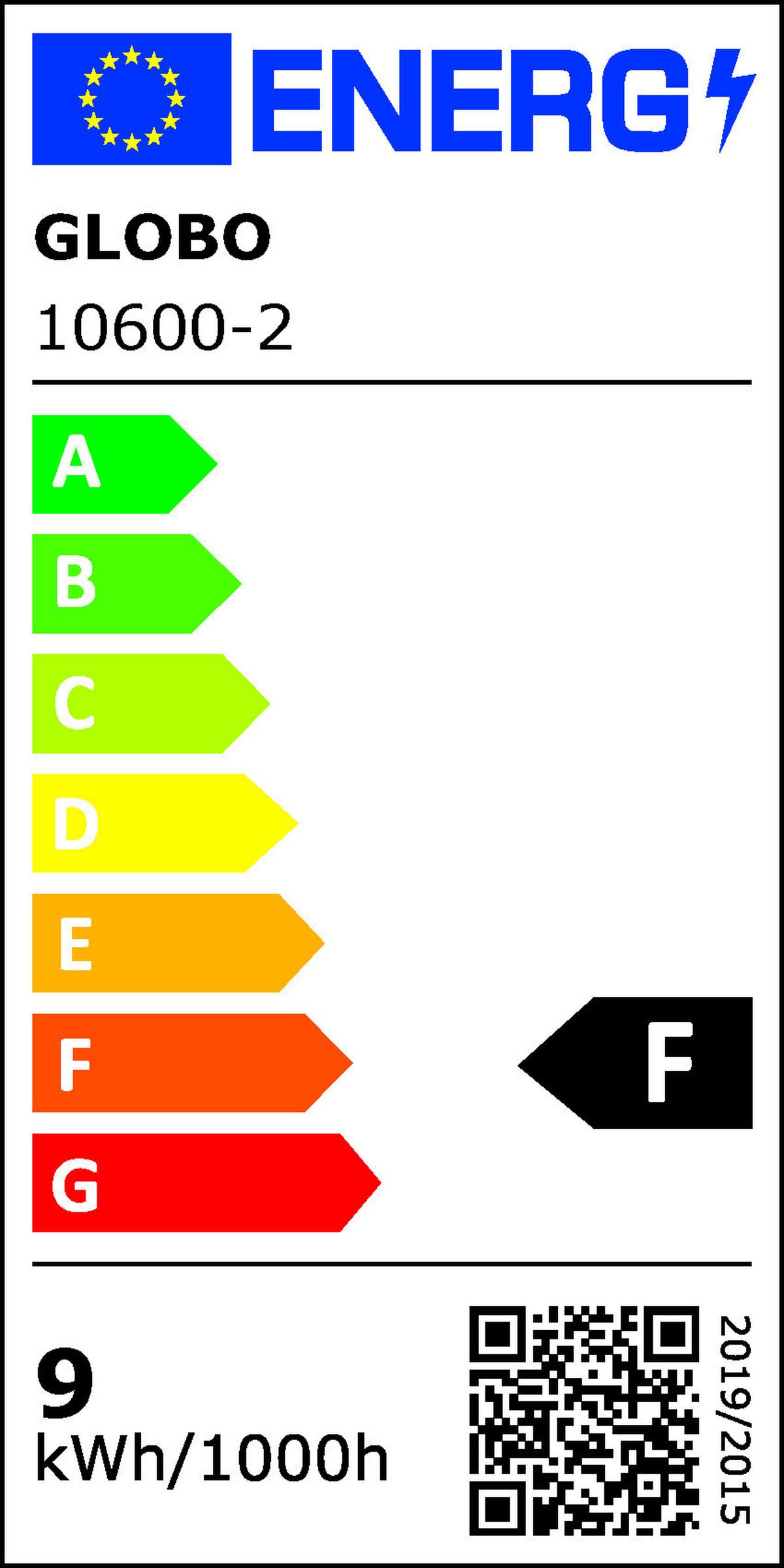 LED-Leuchtmittel 10600-2 max. 9 Watt, 2 Stück - Opal, Kunststoff/Metall (6/11cm)