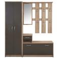 Omara Za Oblačila Iza - hrast/srebrna, Konvencionalno, umetna masa/leseni material (55/190/26cm) - Mömax modern living Omara Za Oblačila Iza - hrast/srebrna, Konvencionalno, umetna masa/leseni material (55/190/26cm) - Mömax modern living