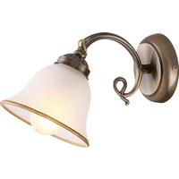 Wandleuchte Bela max. 60 Watt - ROMANTIK / LANDHAUS, Glas/Metall (16/30/18cm) - Globo