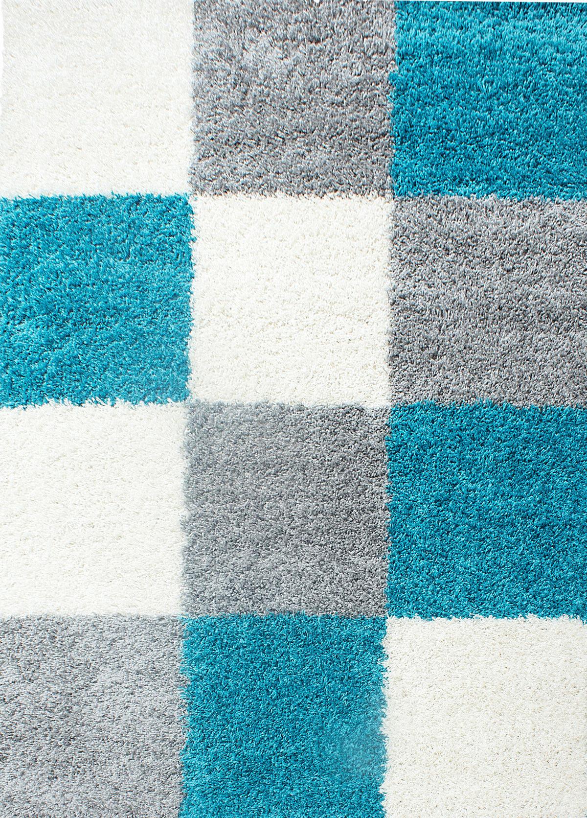 Hochflorteppich Life Türkis ca. 80x150cm - Türkis, KONVENTIONELL, Textil (80/150cm) - Ayyildiz 