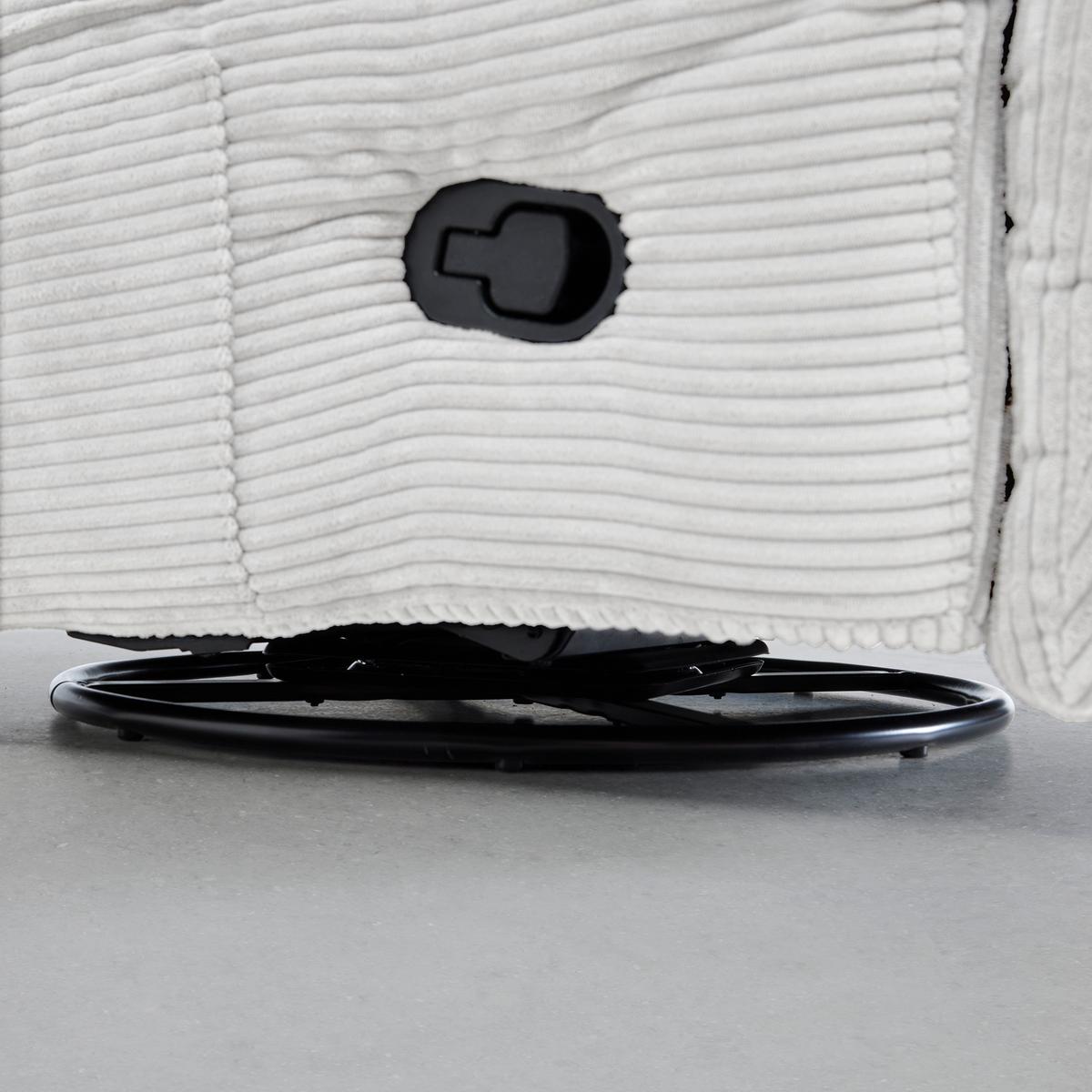 Relax Fotel Alura - krém, Modern, textil/fa (90/92/90cm) - Bessagi Home