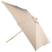 Sonnenschirm Naxos Hellbraun B: ca. 300 cm - Hellbraun, KONVENTIONELL (300/262/300cm) - Gardenson