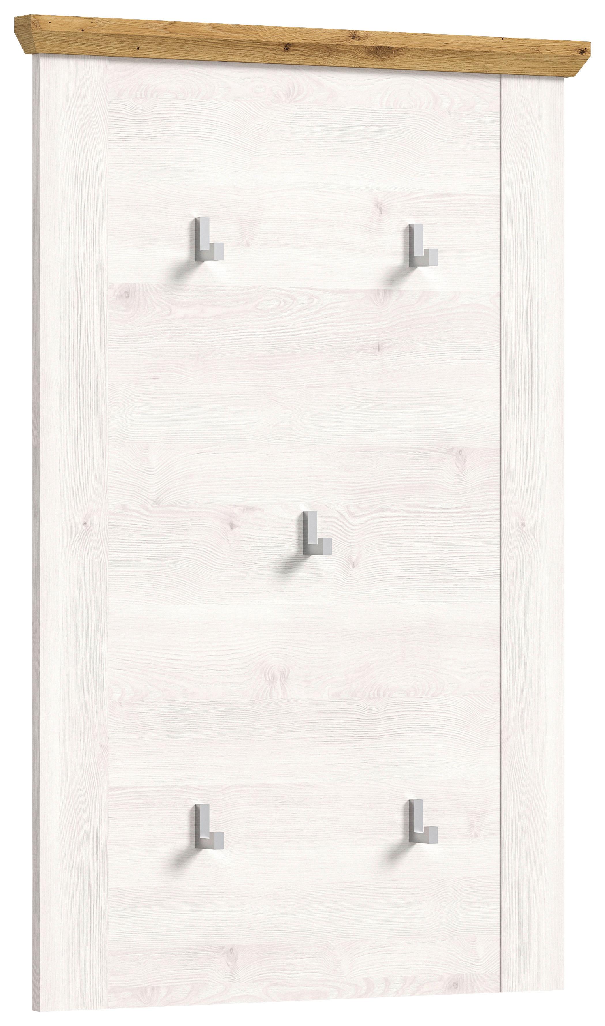 Garderobenpaneel Verona ca. 64x103 cm Lärche/Eiche - KONVENTIONELL, Holzwerkstoff (64/103/4cm) - MID.YOU