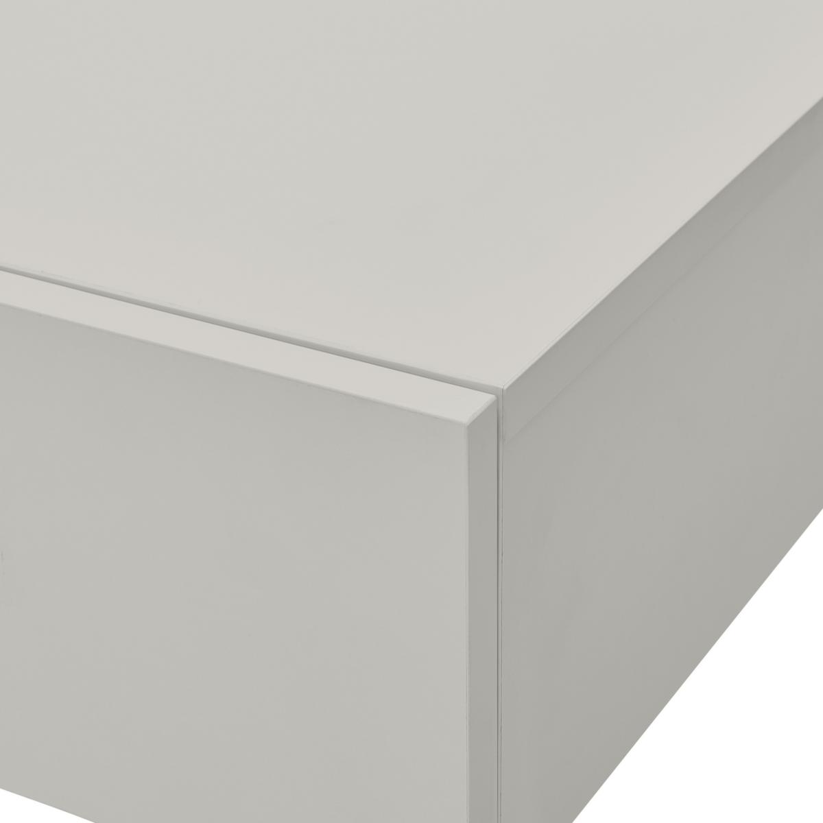 STÓŁ KONSOLA NEWNIQ - kaszmir, Design, materiał drewnopochodny (110/40/16cm) - Hom`in